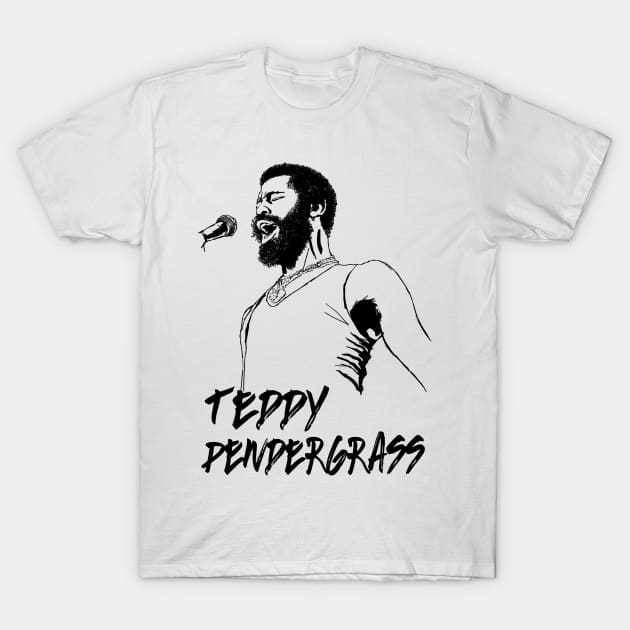 Teddy Pendergrass T-Shirt by ThunderEarring